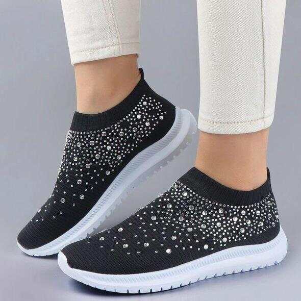 CRYSTAL BREATHABLE ORTHOPEDIC WALKING SHOES