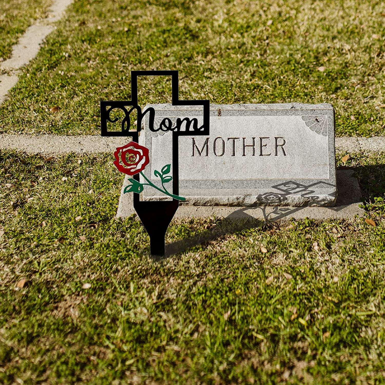Hot Sale - Cemetery Memorial Cross Stake for Parents