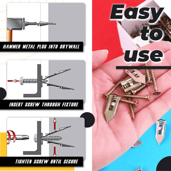 (Hot Sale Now-SAVE 48% Off )Self-Drilling Anchors Screws