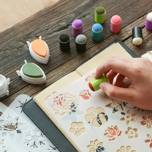 (🎅EARLY CHRISTMAS SALE-49% OFF) DIY sponge finger painting kit 💖 BUY 3 GET FREE SHIPPING