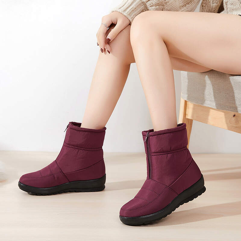 Women's Warm Waterproof Snow Boots