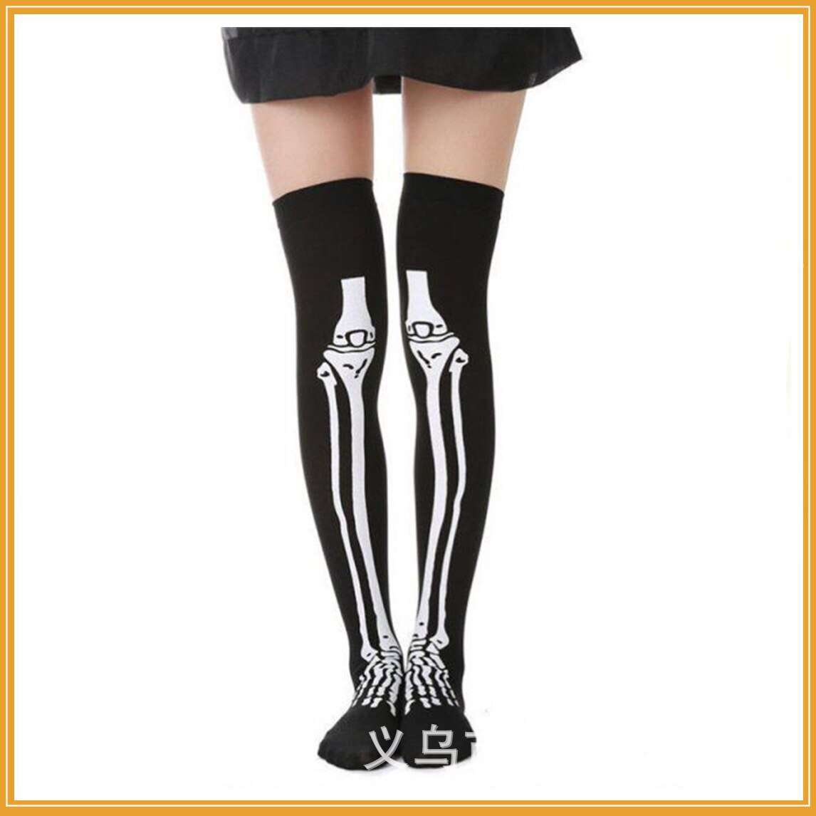 Hot halloween skeleton gloves skeleton socks horror ghost claw gloves dead bleeding gloves