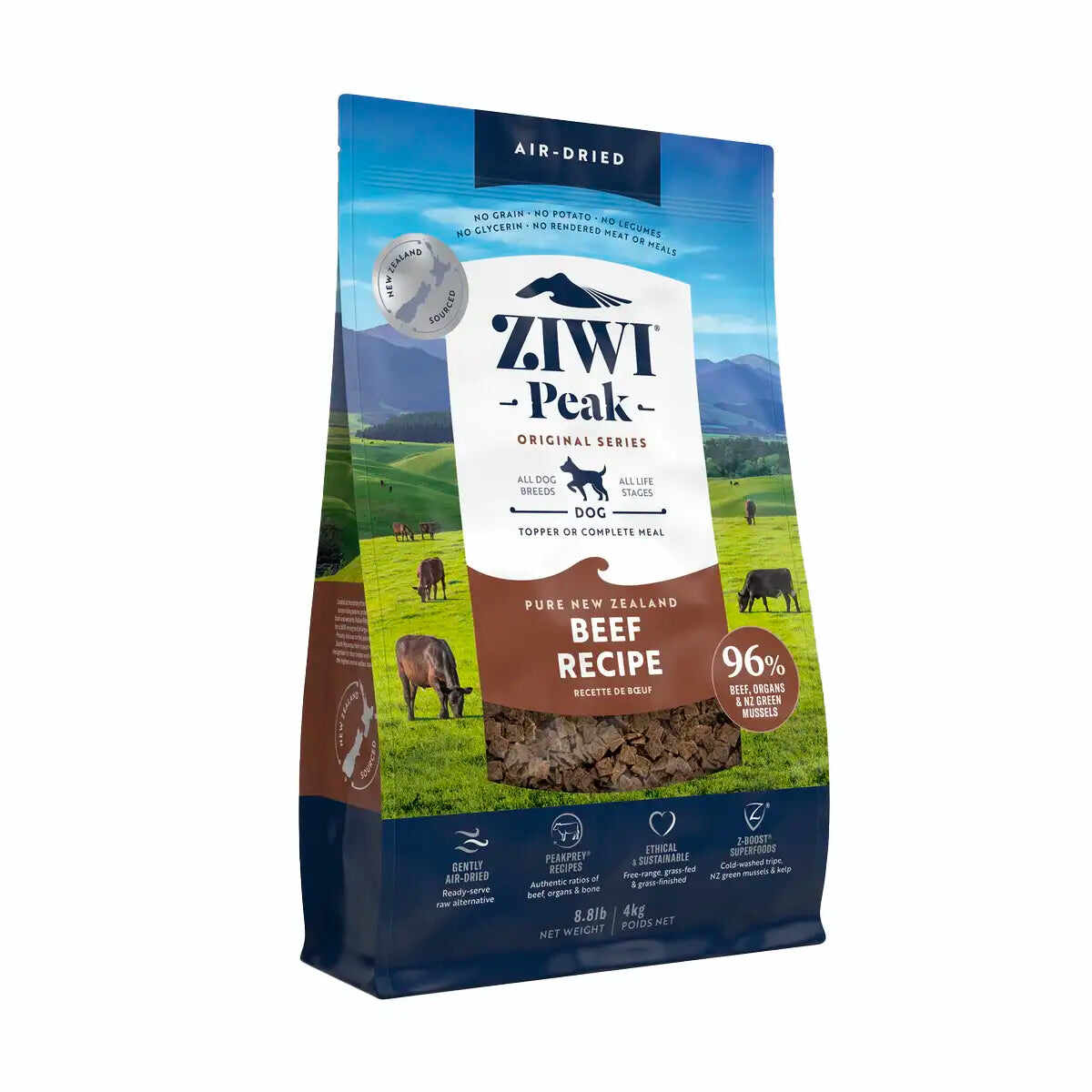 ZiwiPeak Air-Dried Dog Food - Beef