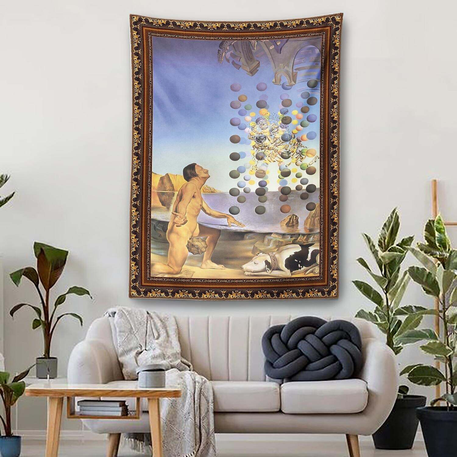 Dali Famous Painting Wall Tapestry Art Decor