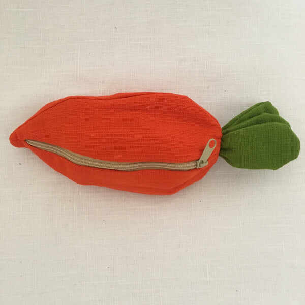 Hide-and-Seek Bunnies in Carrot Pouch