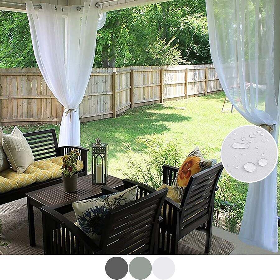 Waterproof Outdoor Curtain Privacy