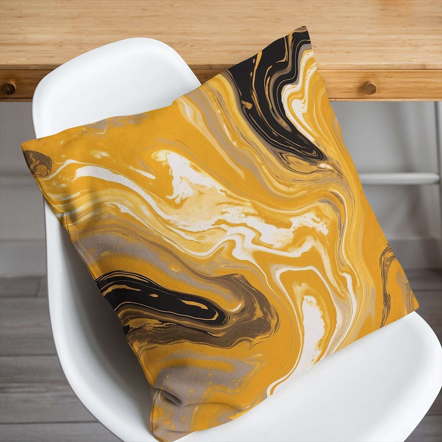 Abstract Marble Pattern Pillow Cover 1PC