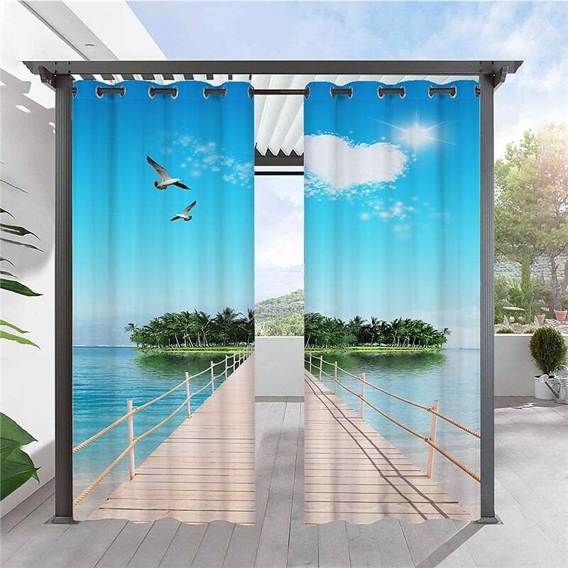 Waterproof Outdoor Curtain Privacy