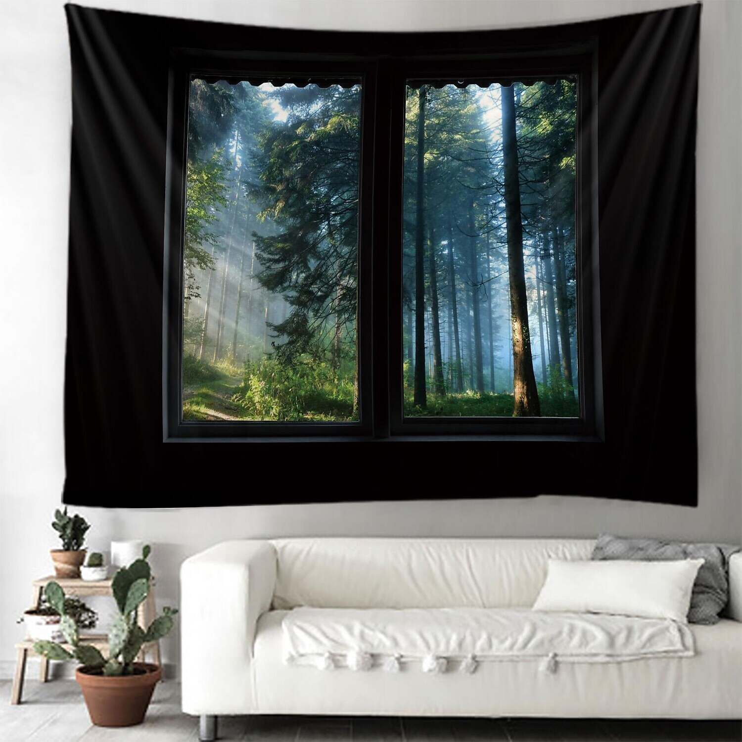 Nature Large Wall Tapestry Window Art Decor Photograph Backdrop