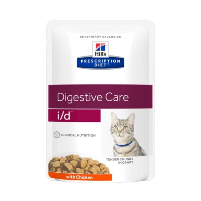 Hill's Prescription Diet - Feline i/d Digestive Care Pouch with Chicken 85g