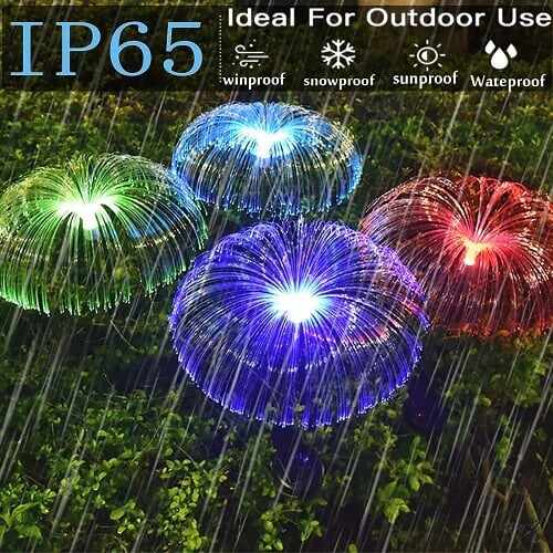 🔥Christmas Promotion 49% OFF- 🎄Solar Garden Changing Jellyfish Lights