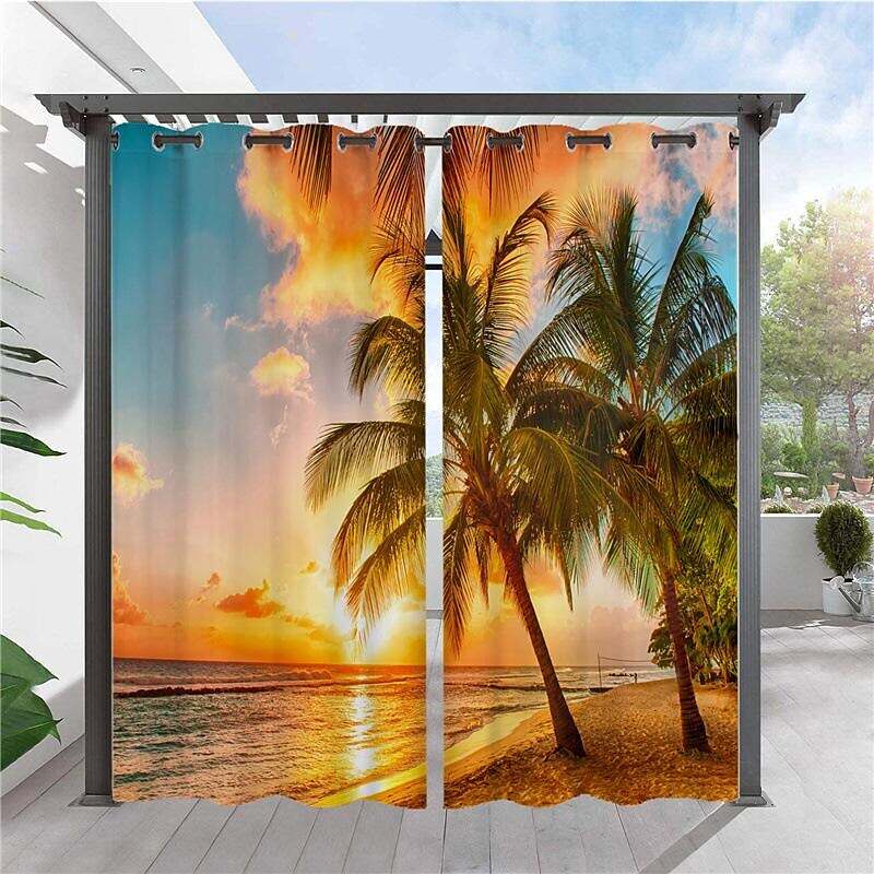 Waterproof Outdoor Curtain Privacy