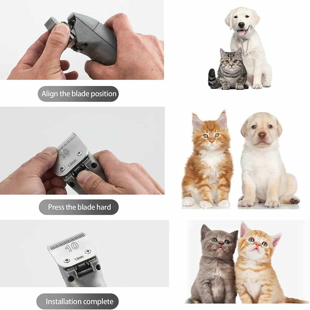 Detachable Pet Clipper Blade