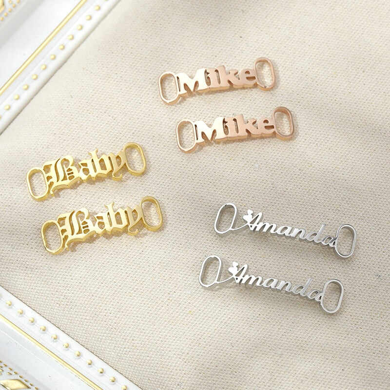 Custom Name Shoe Buckle