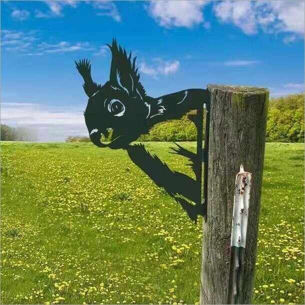 Only$19.99Farm Peeping Animal Metal Art(Buy 3 Free Shipping)