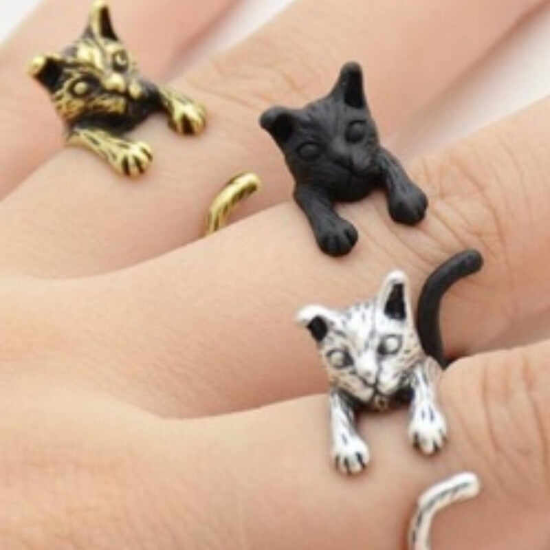 Cat Wrap Ring