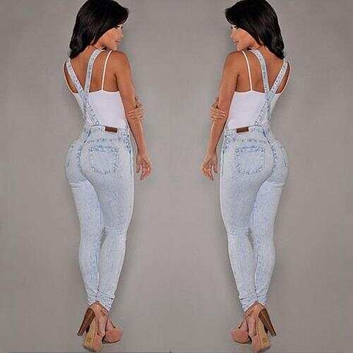 ripped denim overalls