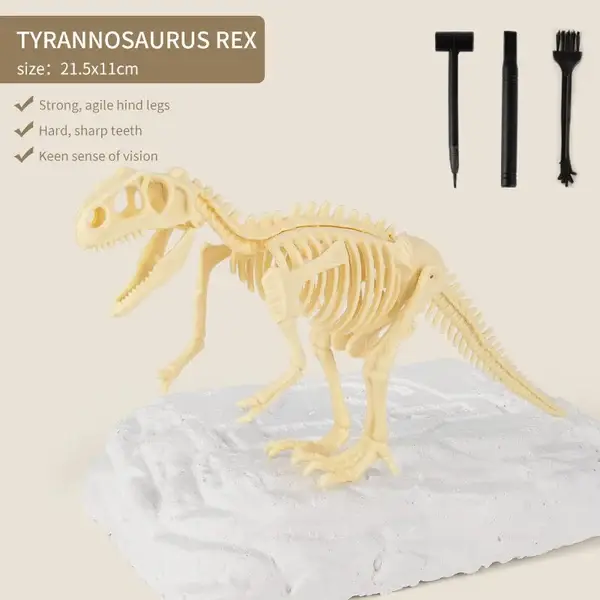 Great Educational Toy for Kids🎁New Arrival Dinosaur Fossil Digging Kit - Get Three Tools For Free🔥