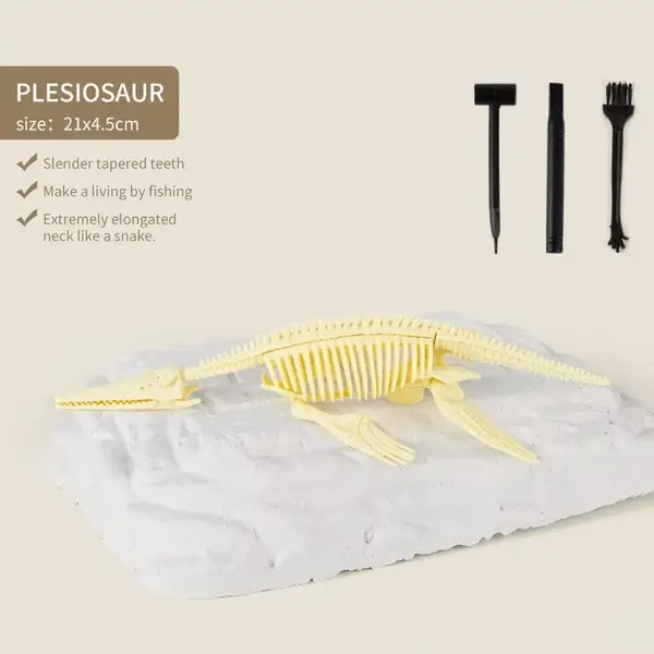 Great Educational Toy for Kids🎁New Arrival Dinosaur Fossil Digging Kit - Get Three Tools For Free🔥