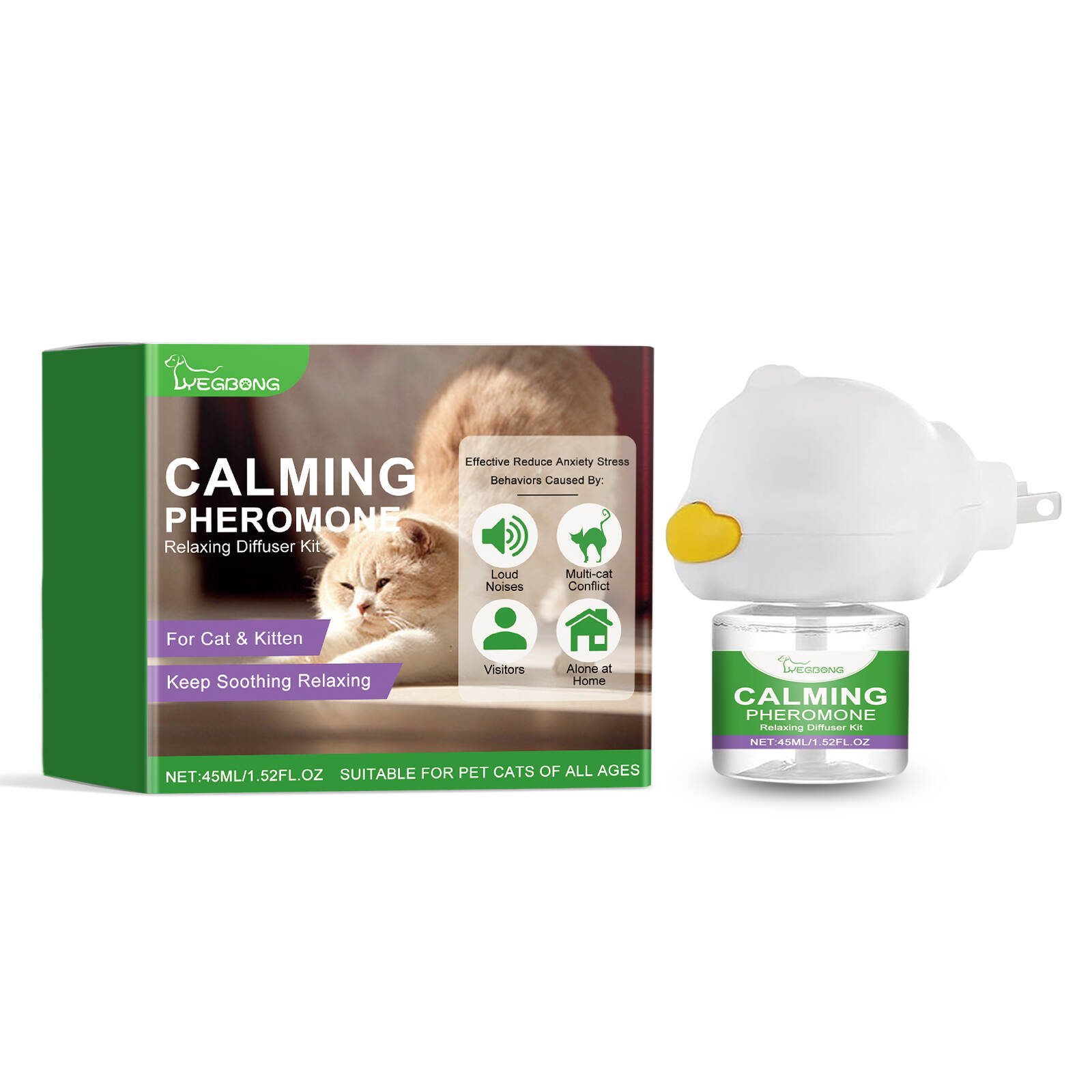 Calming Pheromone Relaxing Diffuser Kit