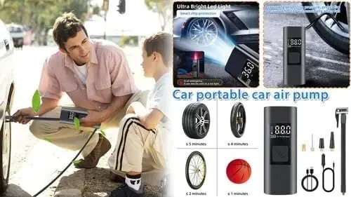 Portable Car Air Pump (🔥Free Shipping)