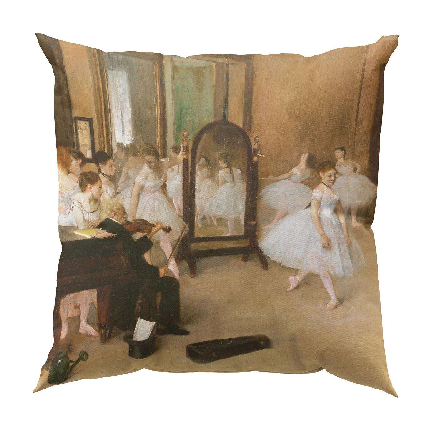 Edgar Degas Painting Double Side Pillow Cover 4PC Ballerina Soft