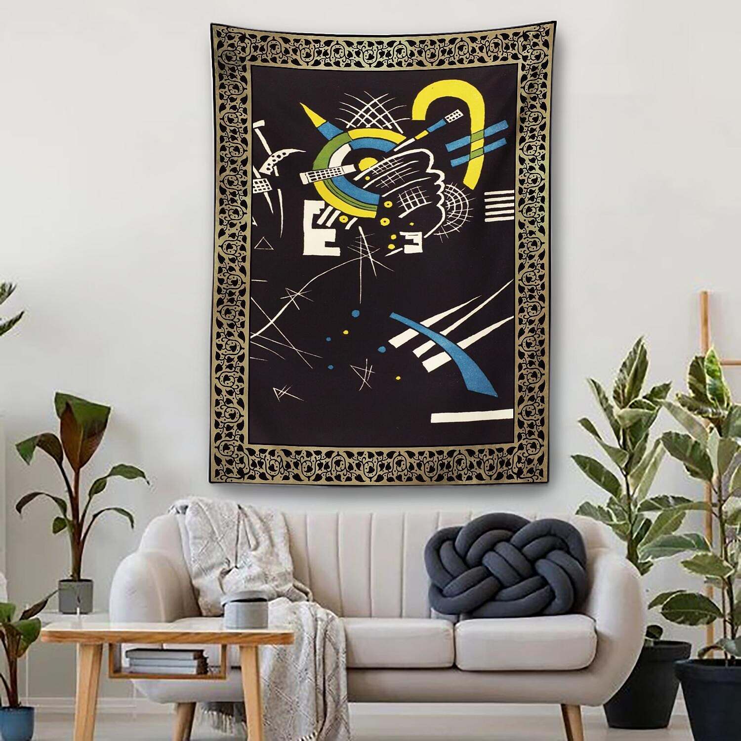 Wassily Kandinsky Famous Painting Wall Tapestry Art Decor