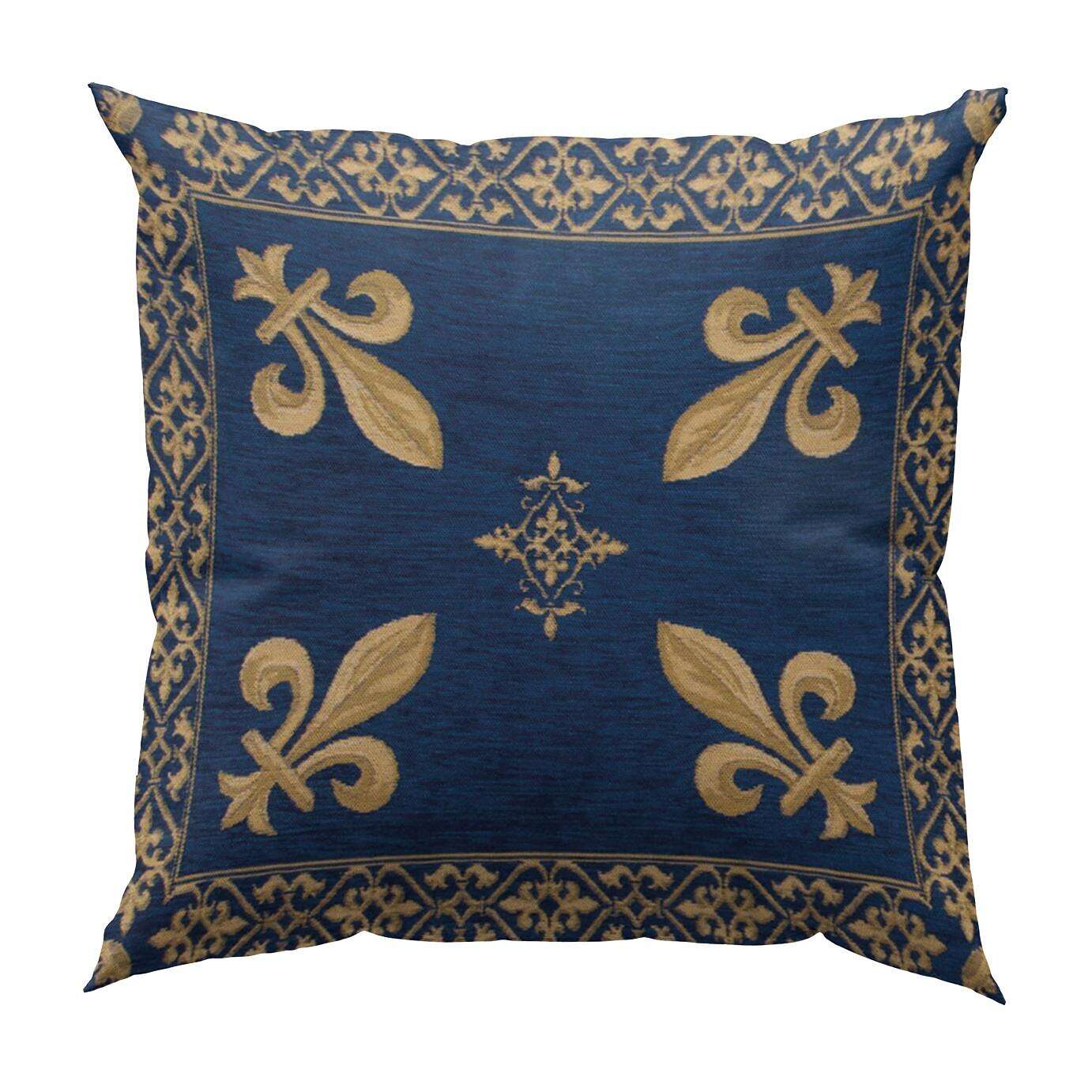 Fleur de Lis Double Side Pillow Cover 4PC Soft