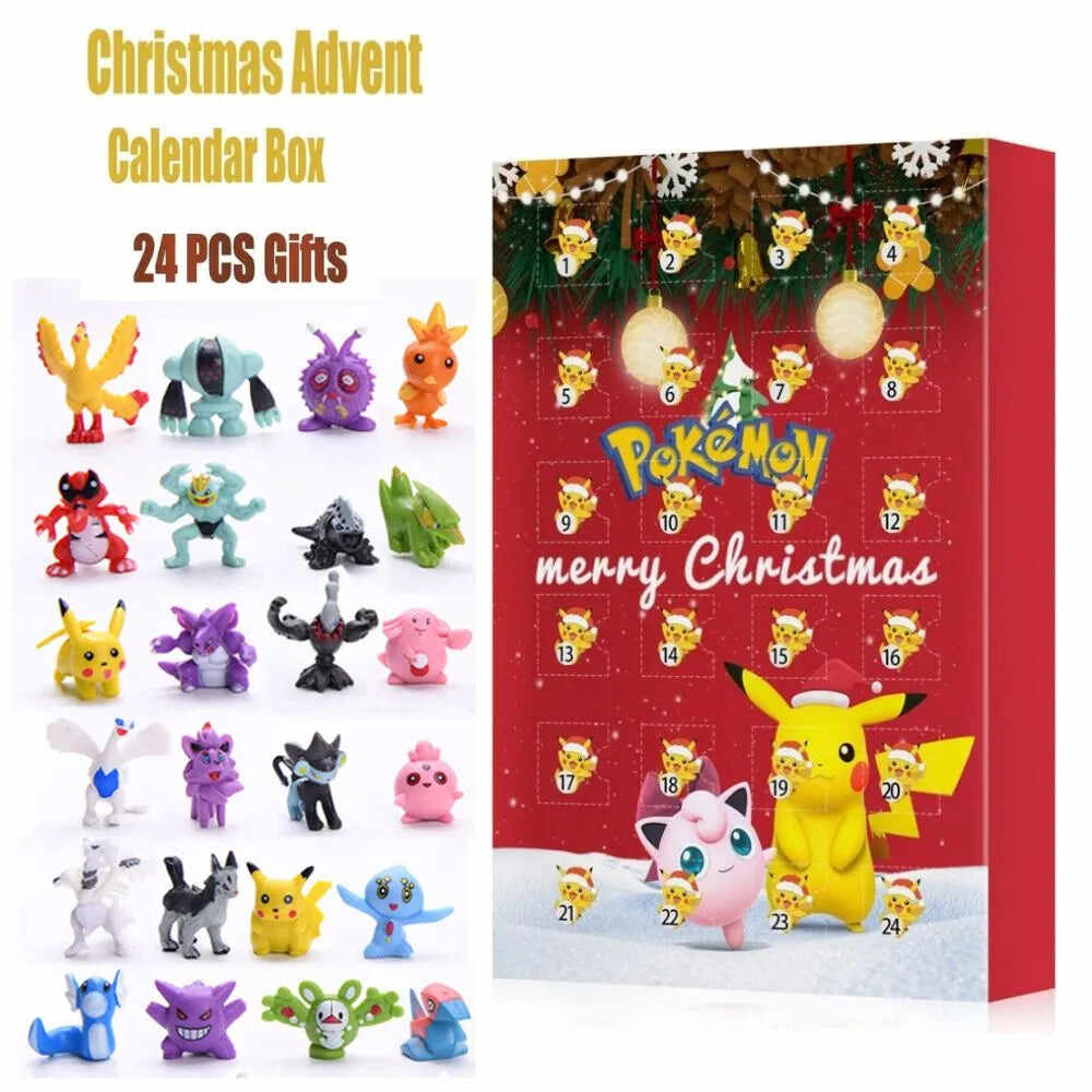 Pokemon Christmas Advent Calendar Mystery Box