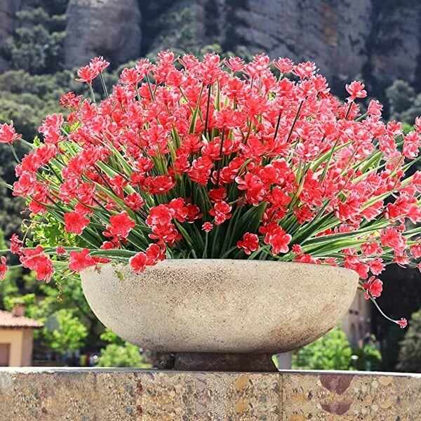 (ONLY $3.99 Mother's Day Sale)-Outdoor Artificial Flowers