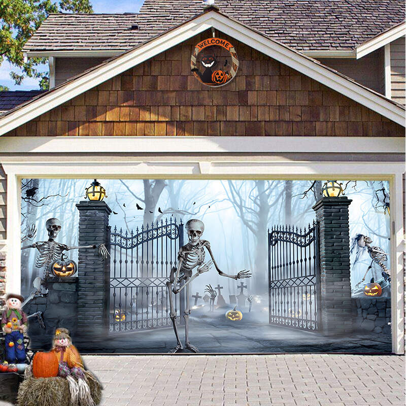 Halloween Sale 49% OFFHalloween 2023 Garage Door Decoration