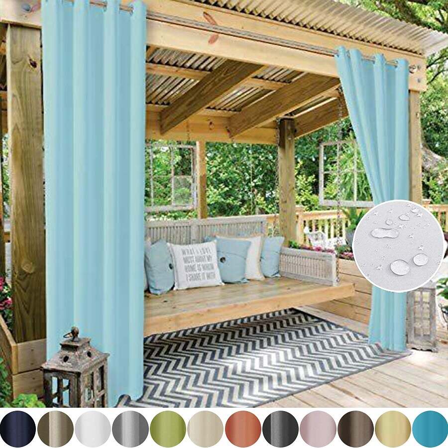 Waterproof Outdoor Curtain Privacy