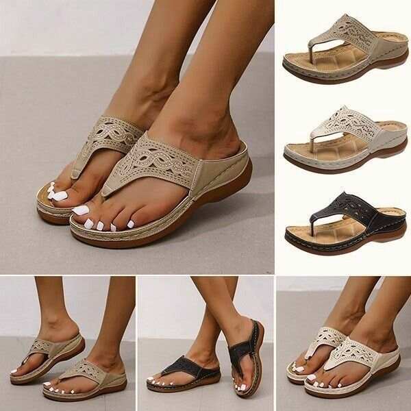 [HOT SALE] - 2023 Soft Bottom Massage Orthopedic Flip-Flops