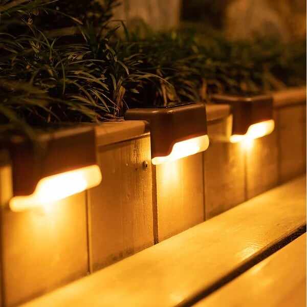 LED Solar Lamp Path Staircase Outdoor Waterproof Wall LightBUY MORE SAVE MORE