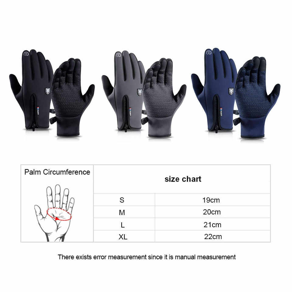 Unisex  Winter Thermal Gloves Waterproof