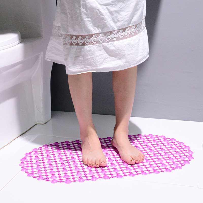 Bathroom non-slip mat for bathroom bath foldable