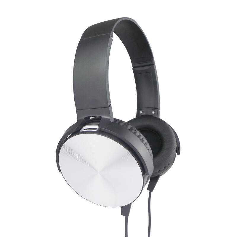 lx 202 over ear wired headphones