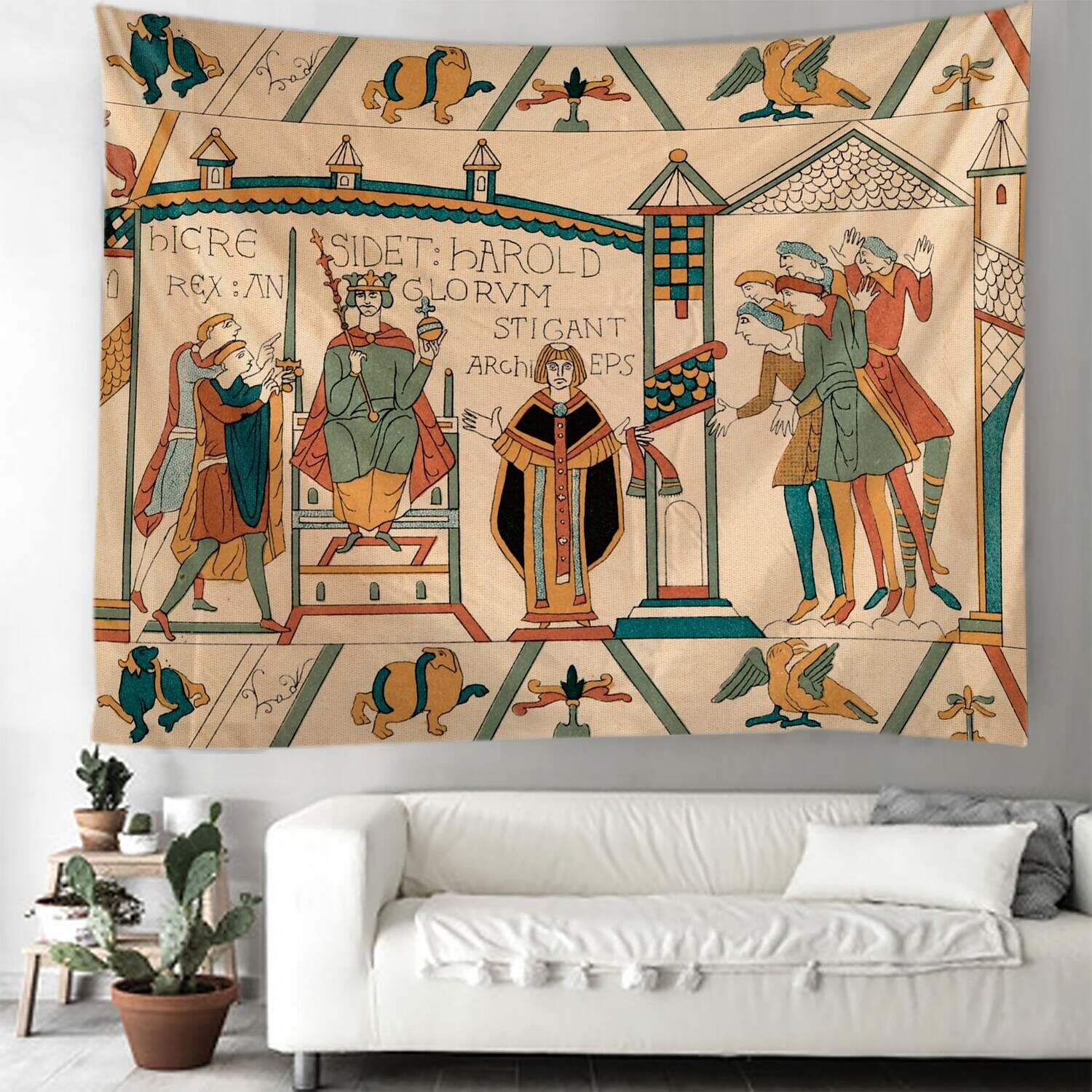 Medieval Wall Tapestry Art Decor