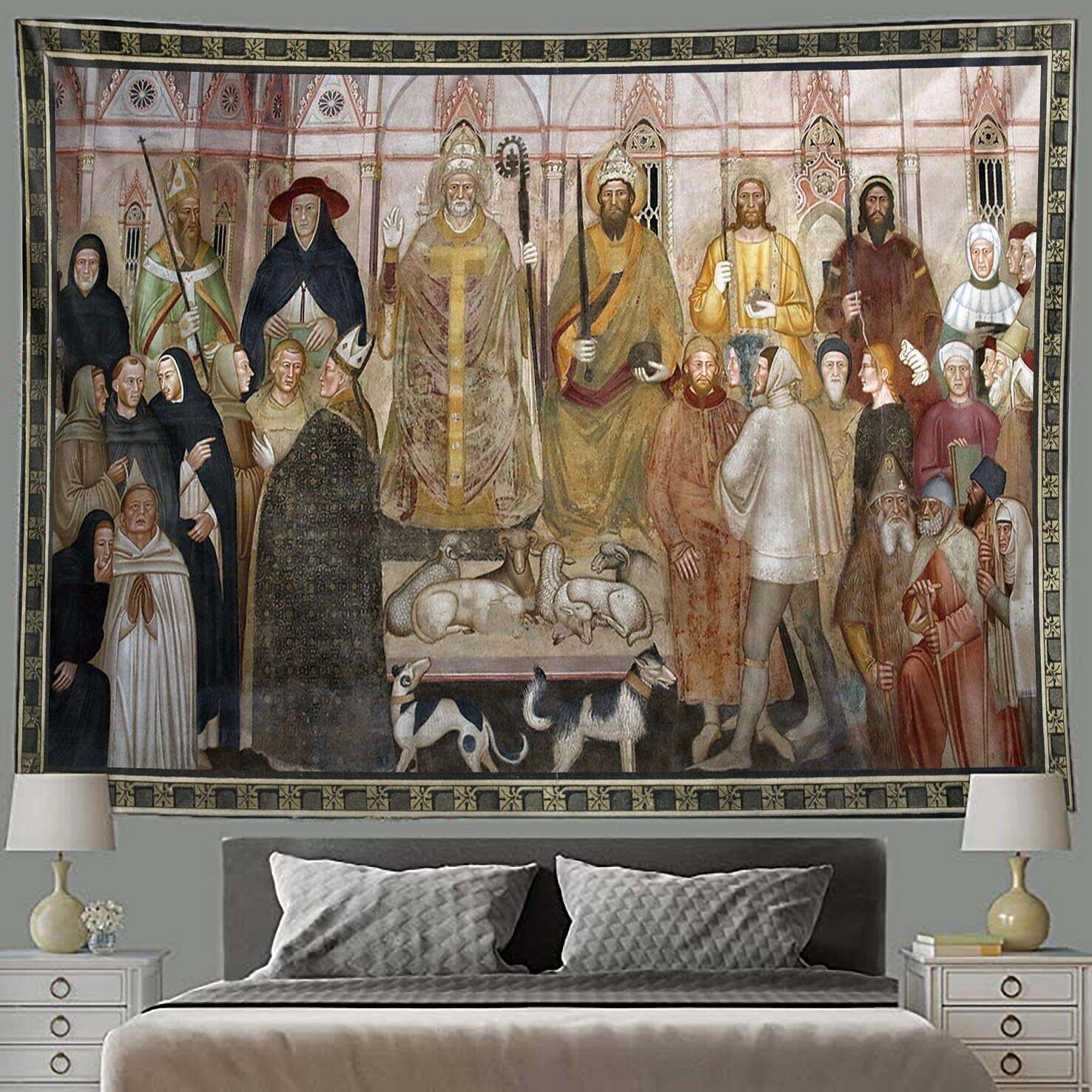 Medieval Wall Tapestry Art Decor