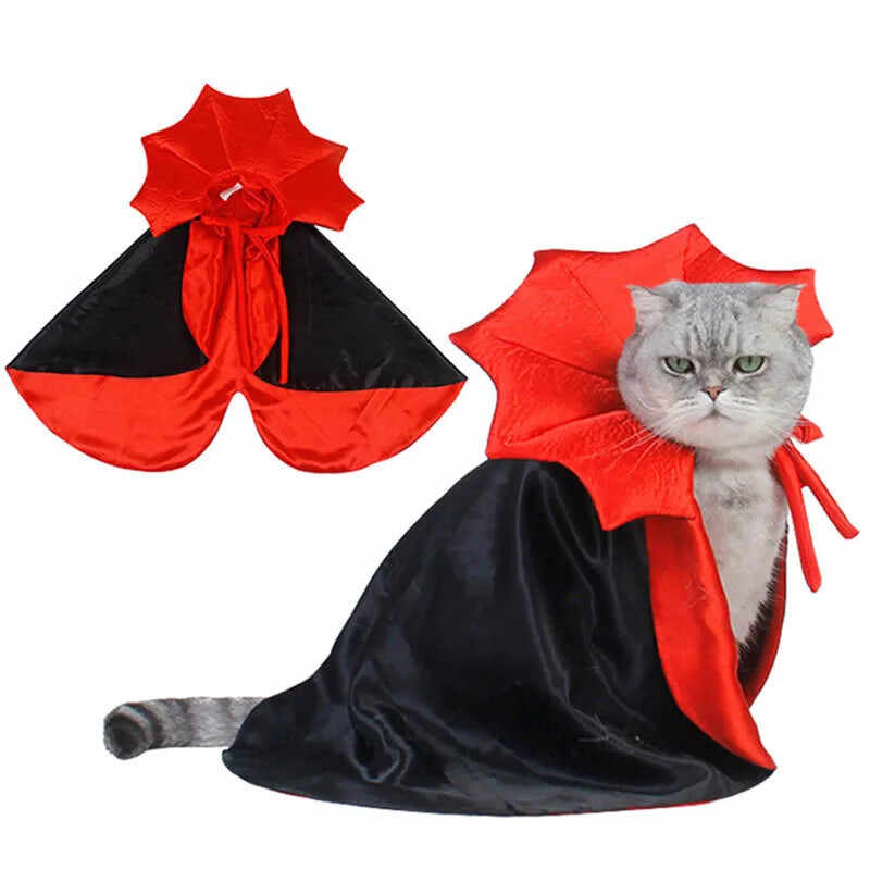 Halloween Vampire cape for pets