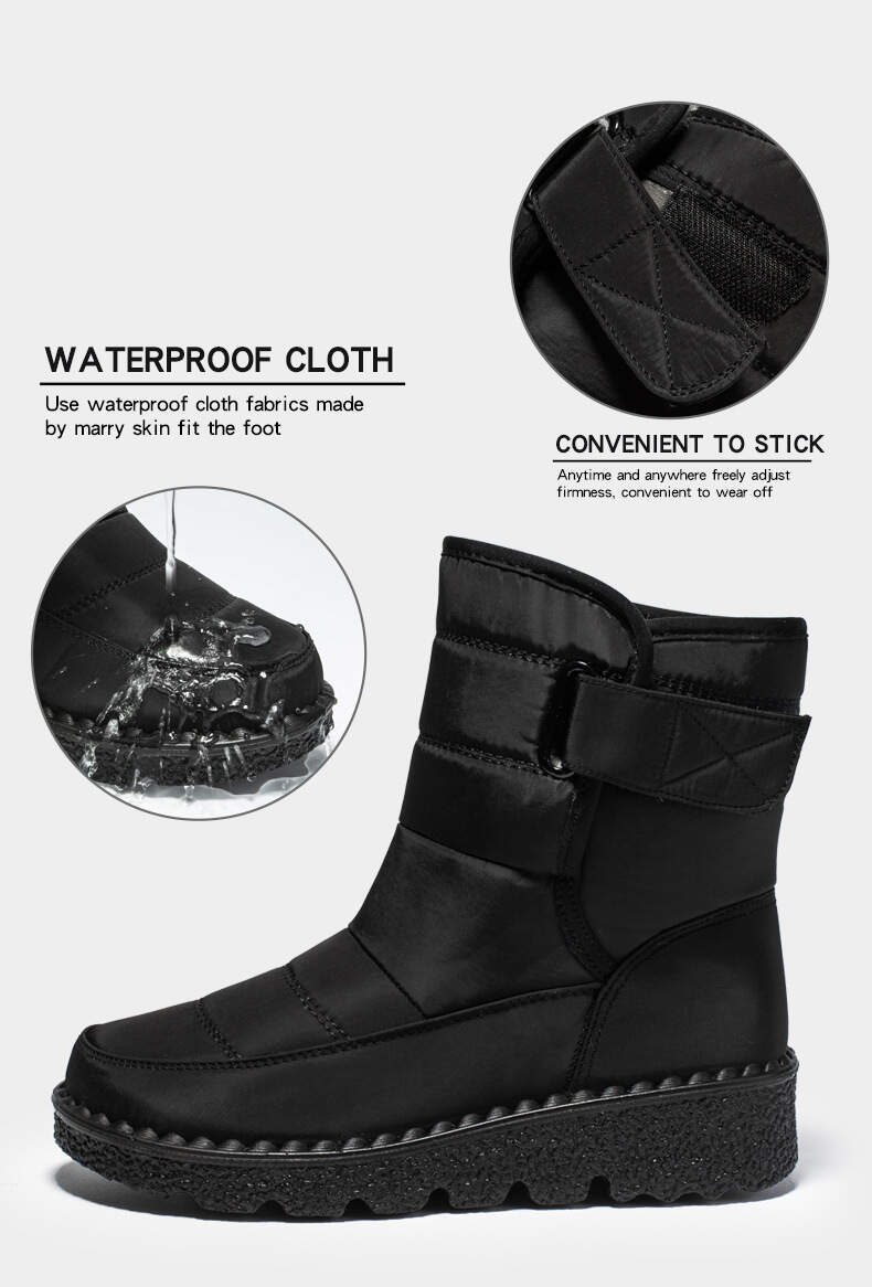 WOMEN'S WATERPROOF & COMFY SNOW BOOTS