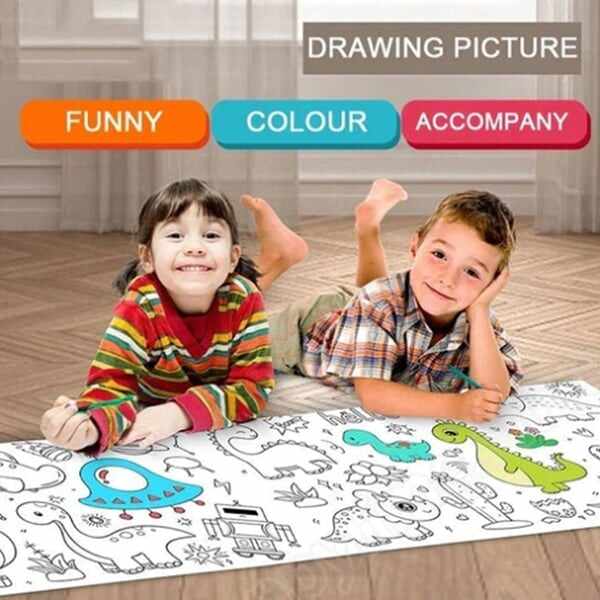 (Last Day Promotion 48% OFF) Children's Drawing Roll - BUY 3 GET 10%OFF & FREE SHIPPING NOW!