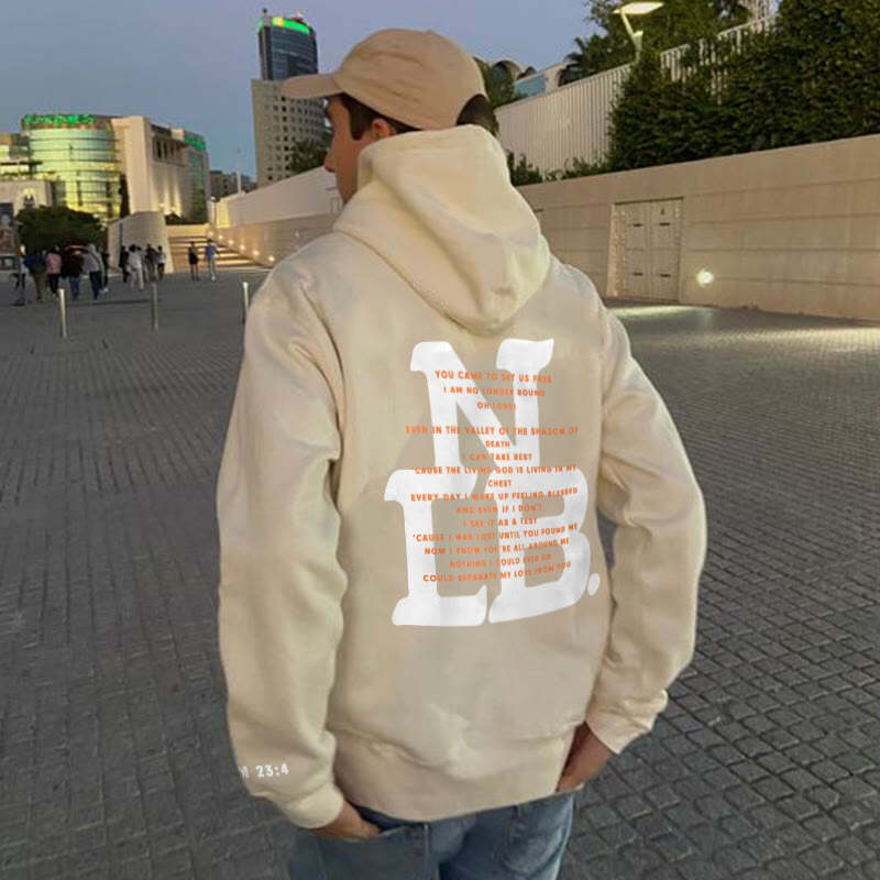 No Longer Bound Print Men's Hoodie