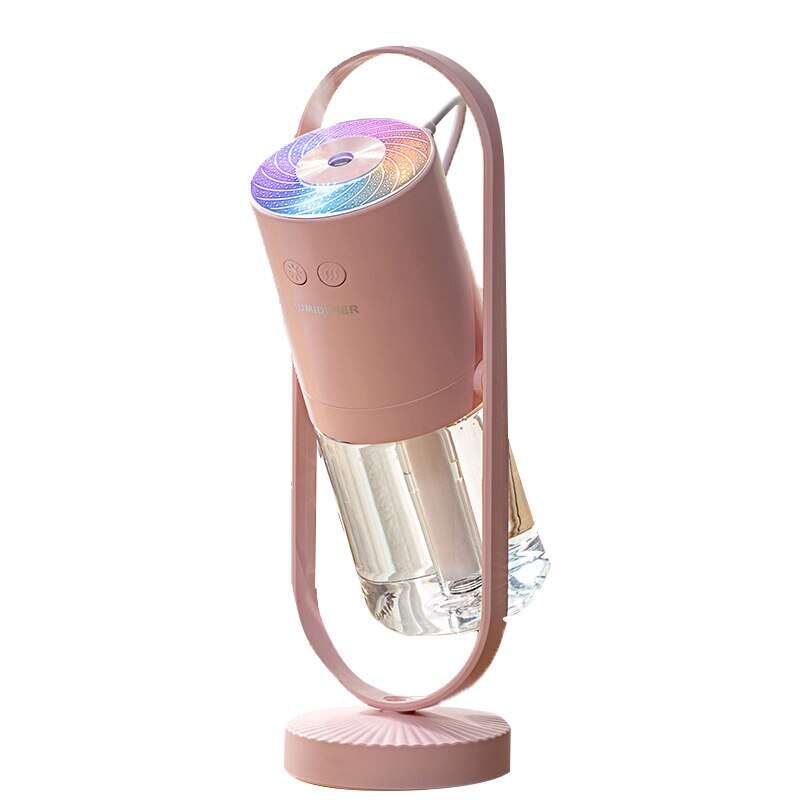 Portable Mini Humidifiers 200ml Whisper Quiet Small Cool Mist USB Personal Night Light Desktop Humidifier For Baby Bedroom Trave