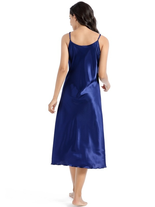 Plain Spaghetti Simple Nightdress