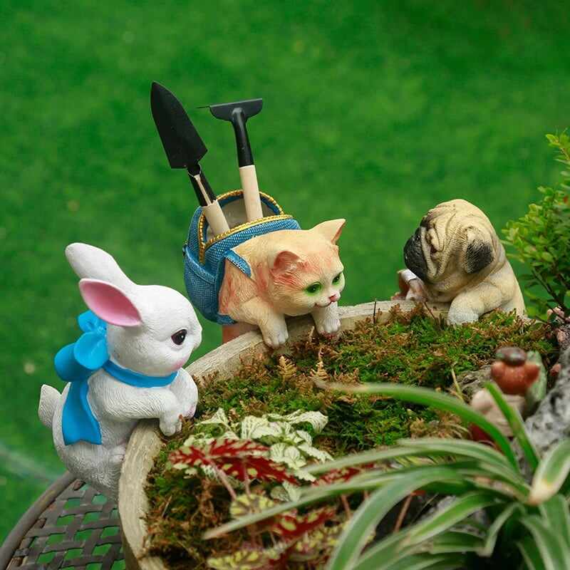 Courtyard Garden Flower Pot  Creative Ornament