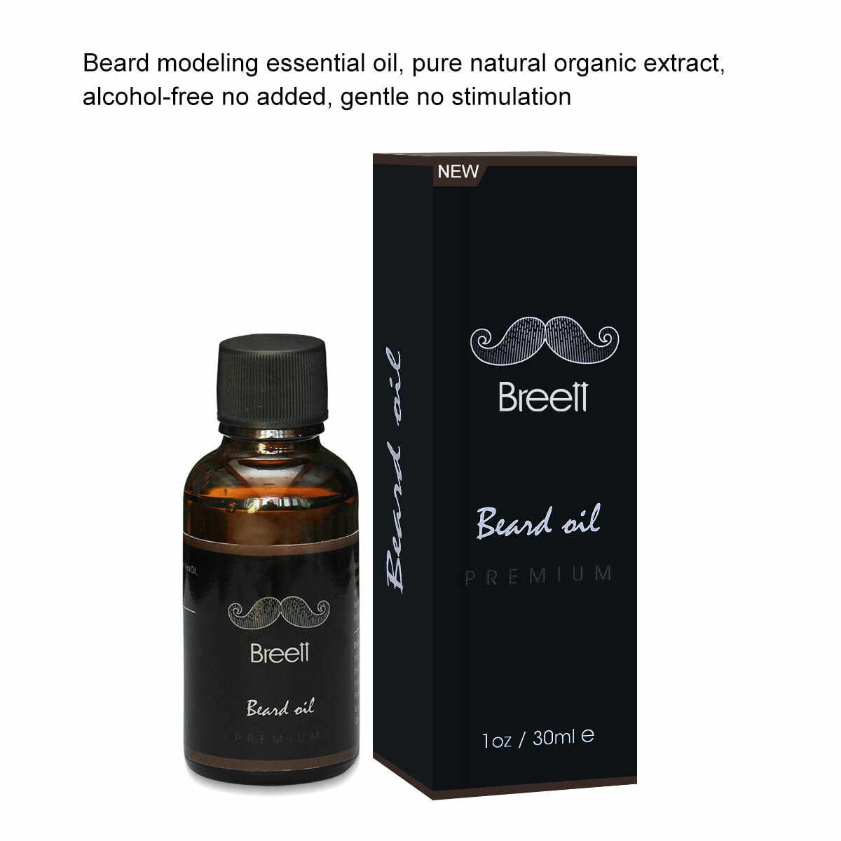 COSPROF BEARD OIL, BALM, BRUSH AND COMB KIT SET FOR MEN BEARD CARE