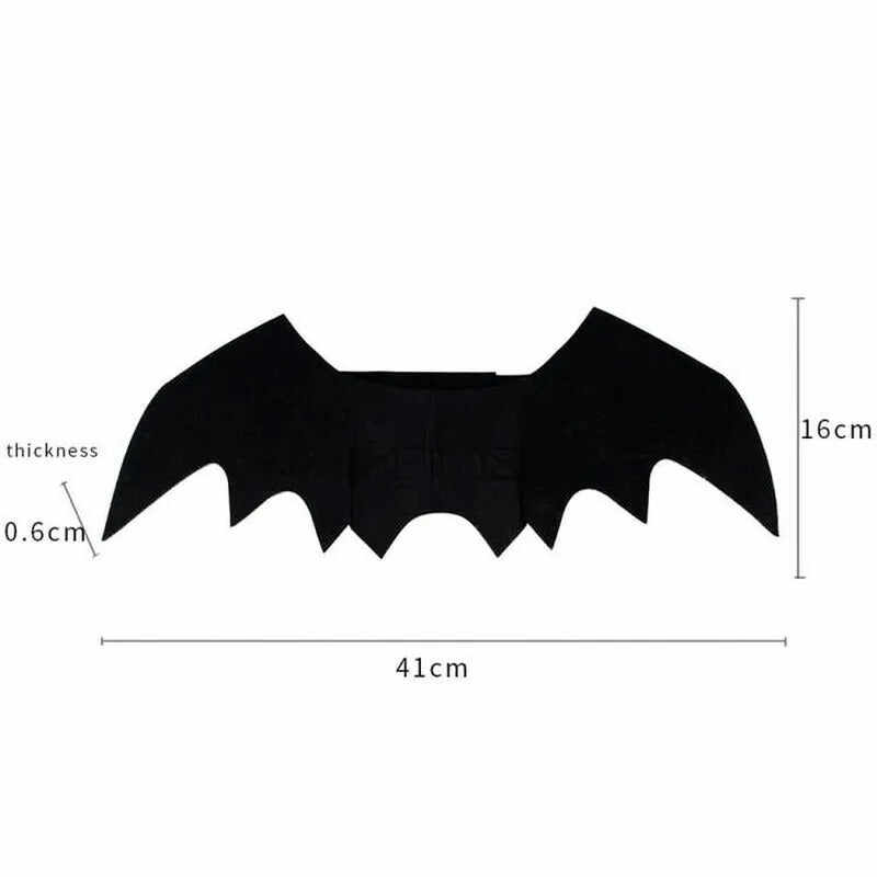 Cat Halloween Costume Bat Wings