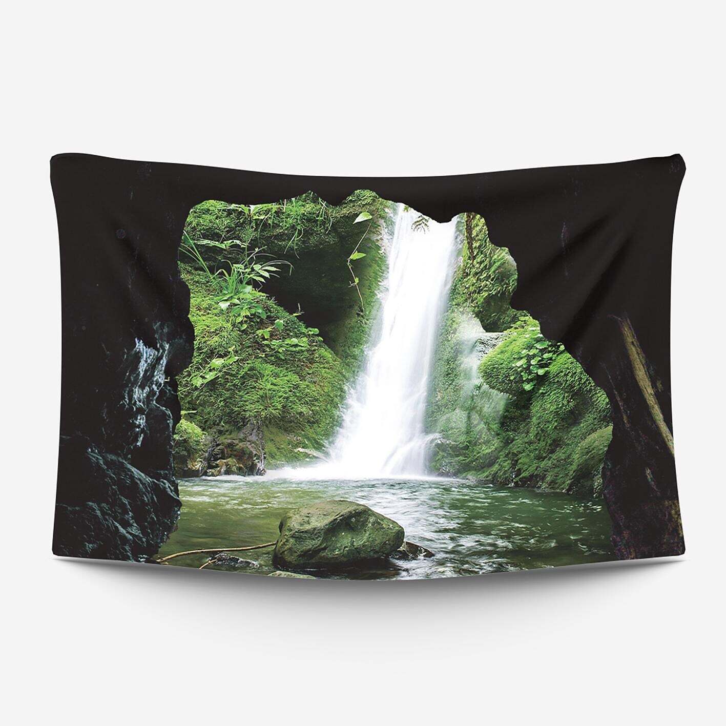 Natural Large Wall Tapestry Cave Art Decor