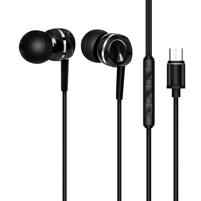 stereo type c in ear headphones